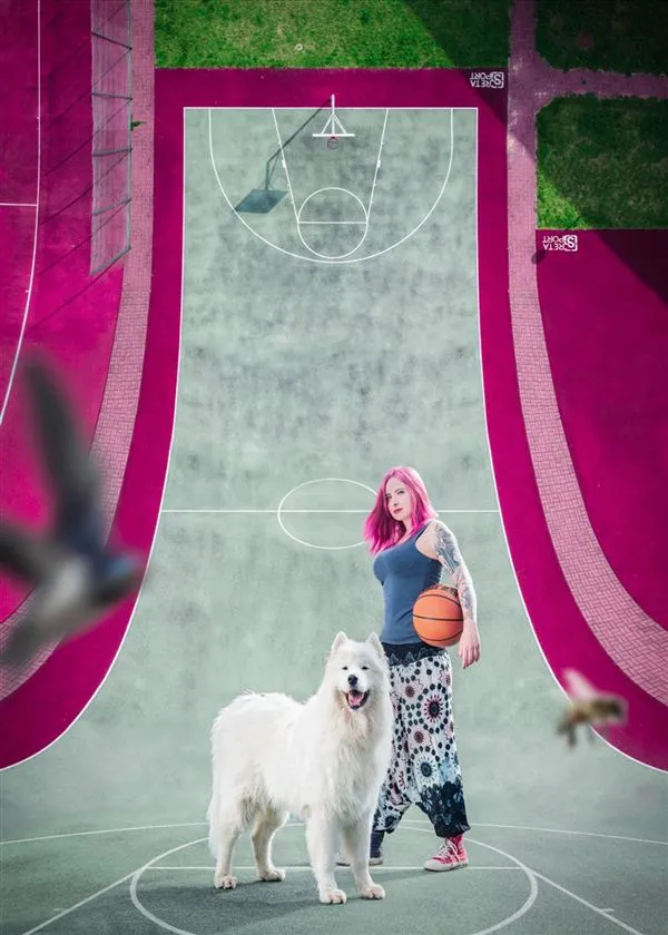 Artystyczne ujęcie sylwetki